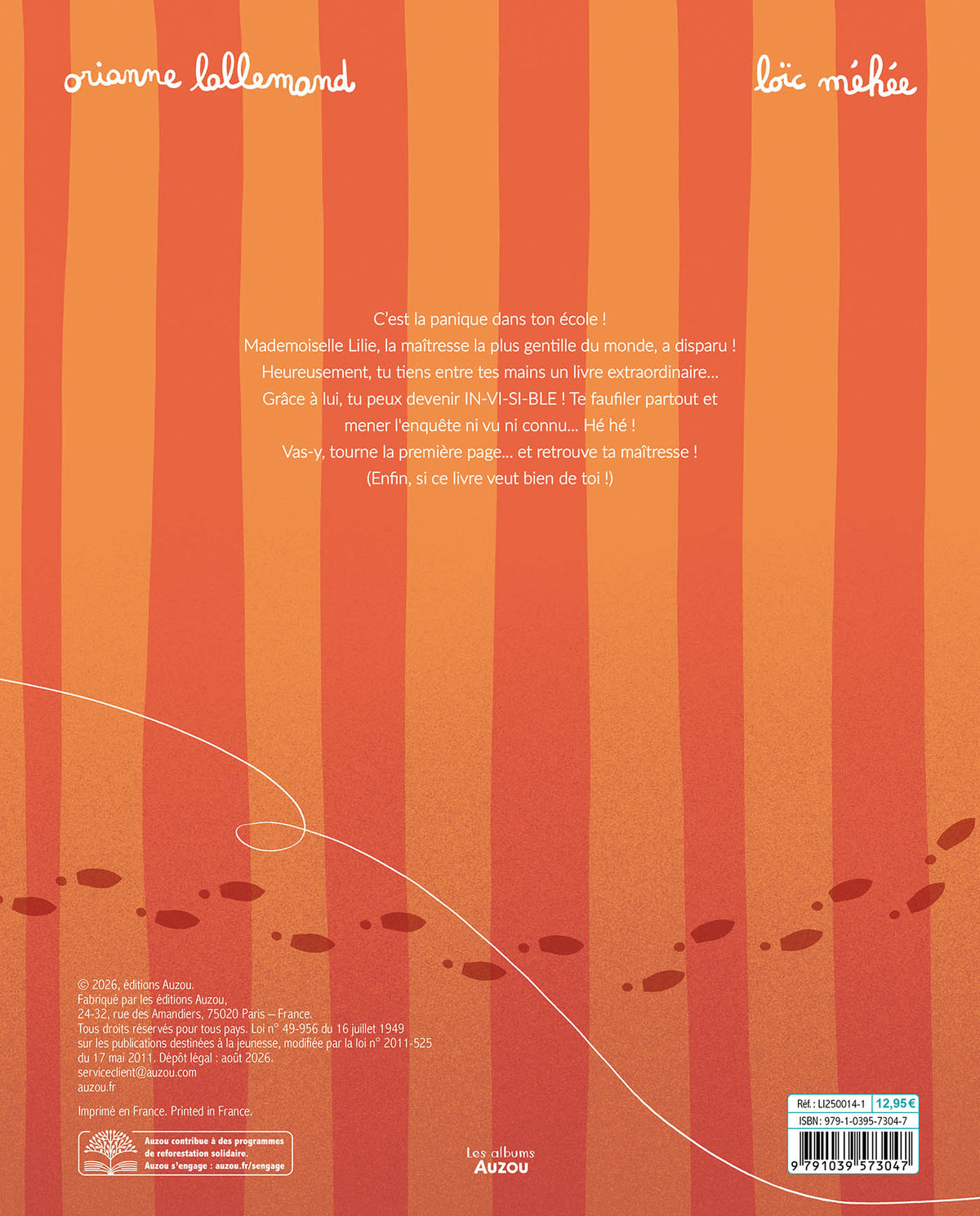 Le livre qui rend invisible