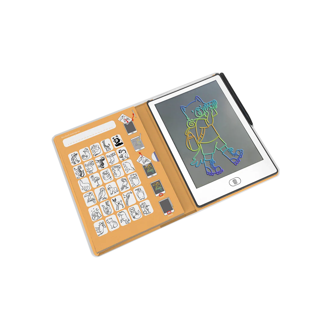 Kidydraw mini - Tablette à dessin Animaux