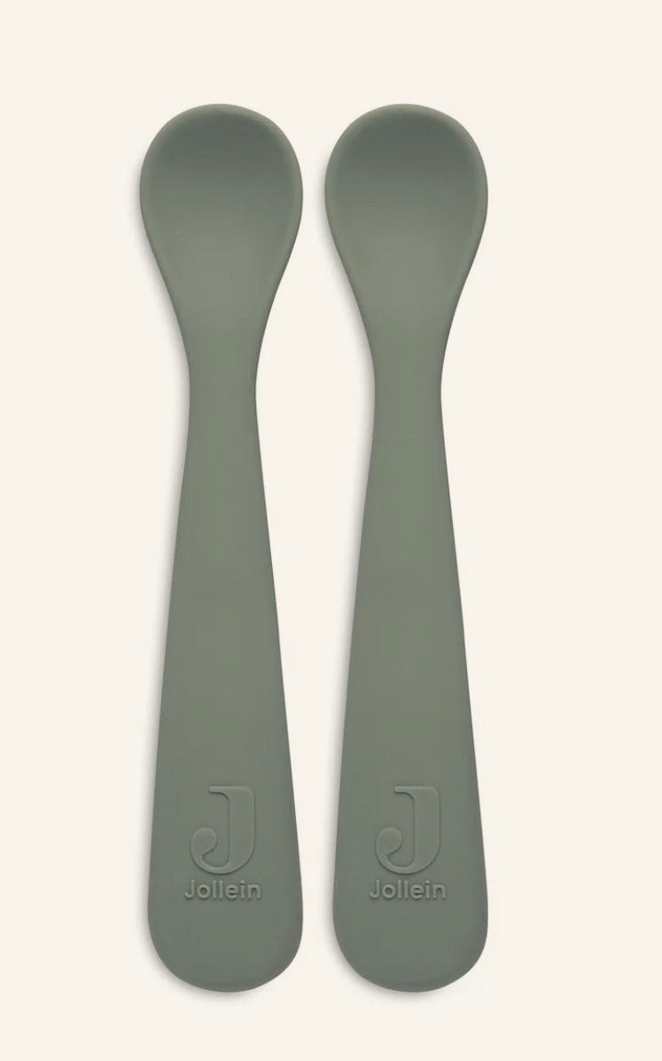 Cuillère souple - Silicone - par 2 - Ash Green