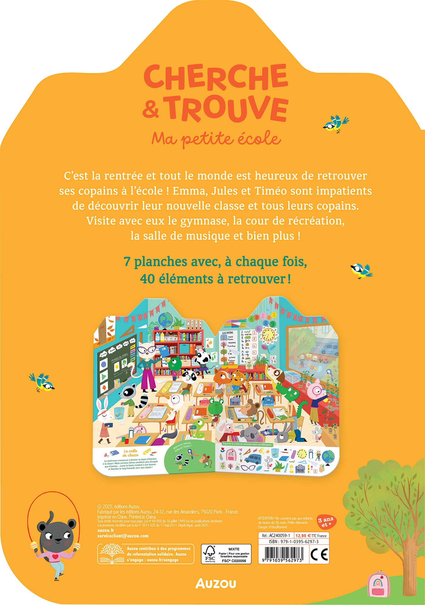 Cherche et trouve des tout-petits - Ma petite école
