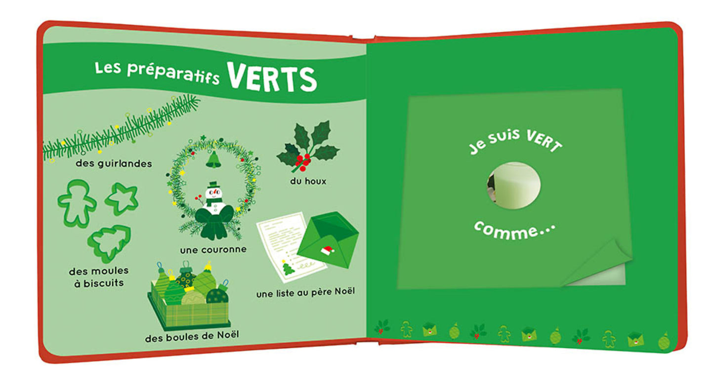 Mon livre des odeurs et des couleurs - Joyeux Noël