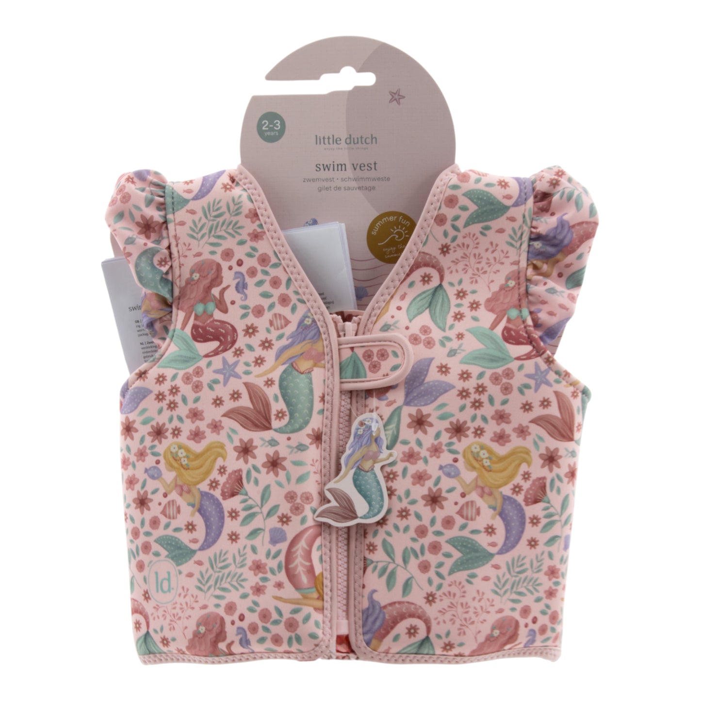 Gilet de natation - Dreamy Mermaid - 2-3 ans