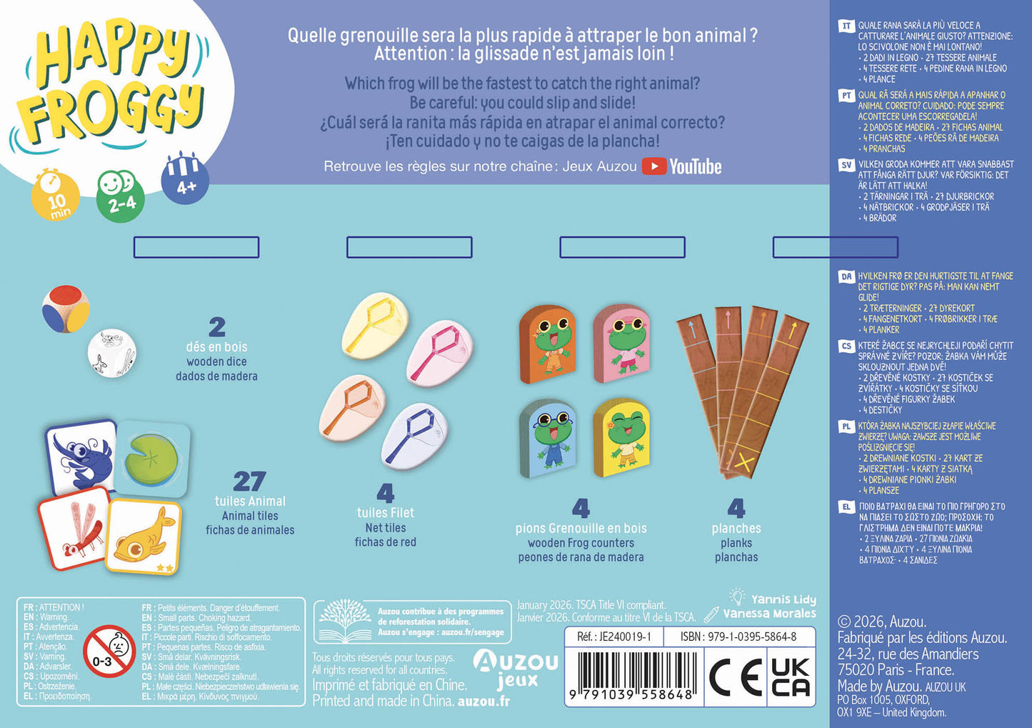 P'tit jeu - Happy Froggy