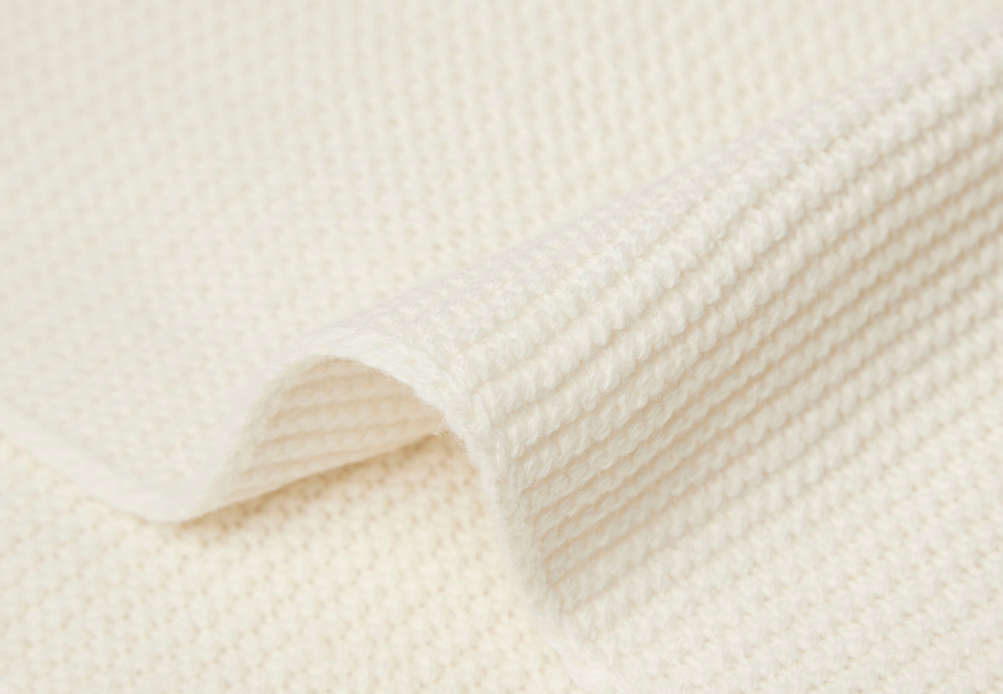Couverture - Basic Knit Ivory