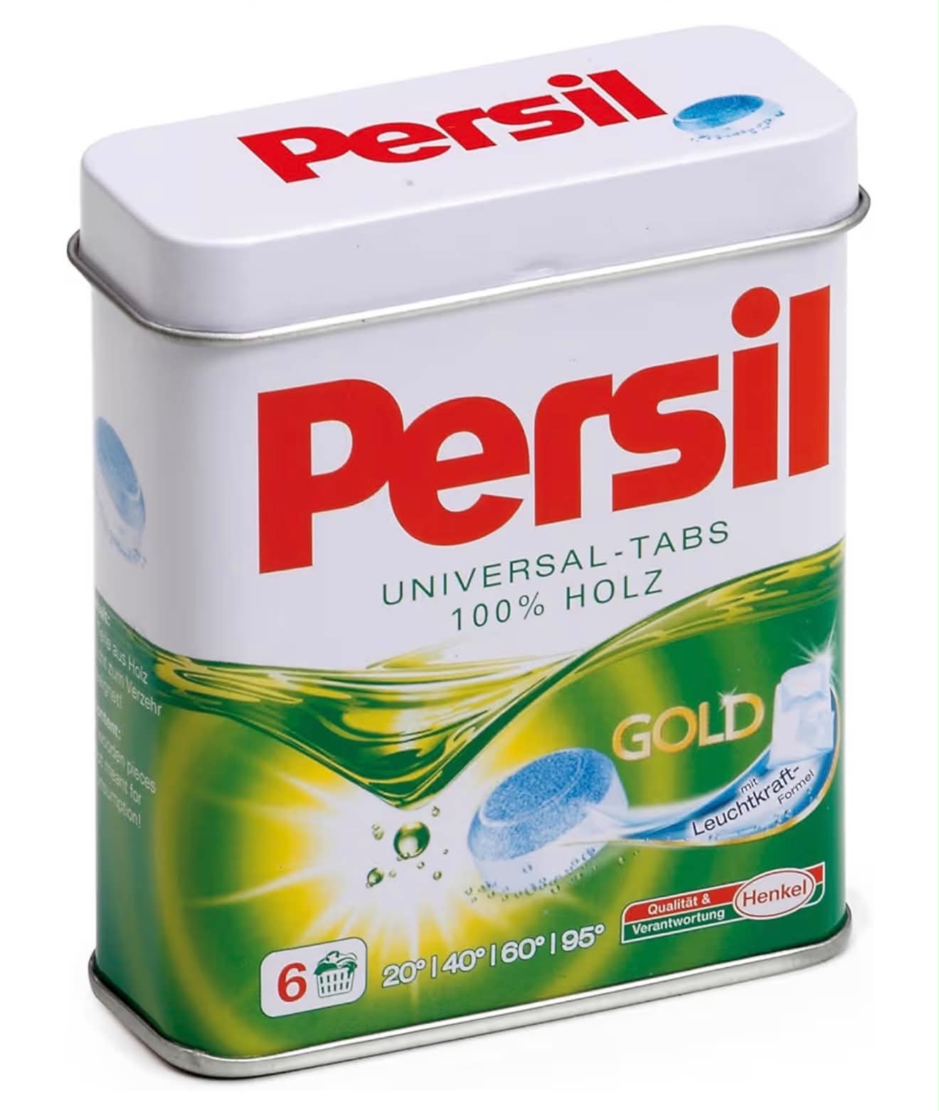 Tablettes de lessive en bois Persil - ERZI