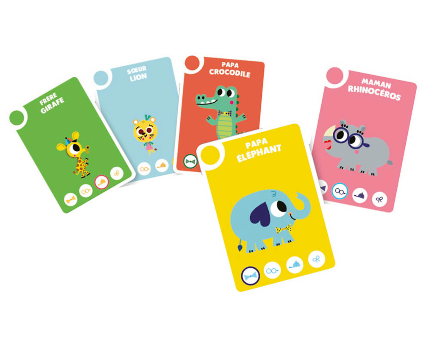 Jeux de cartes - Mon premier jeu de 5 familles