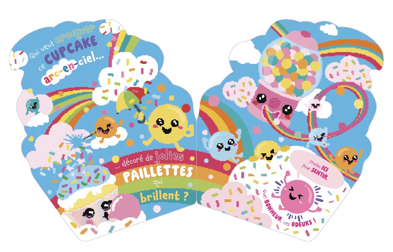 Mon livre qui sent bon – Cupcake