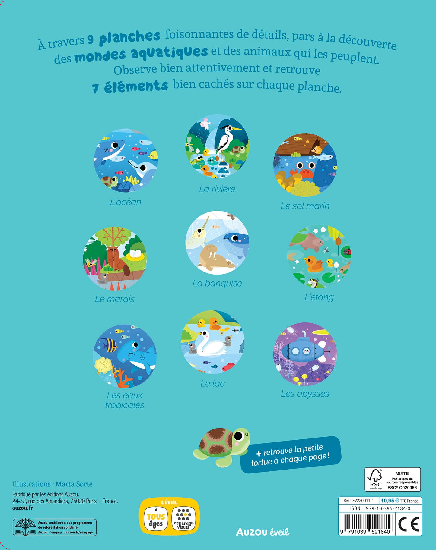 Cherche et trouve des tout-petits - tous à l’eau