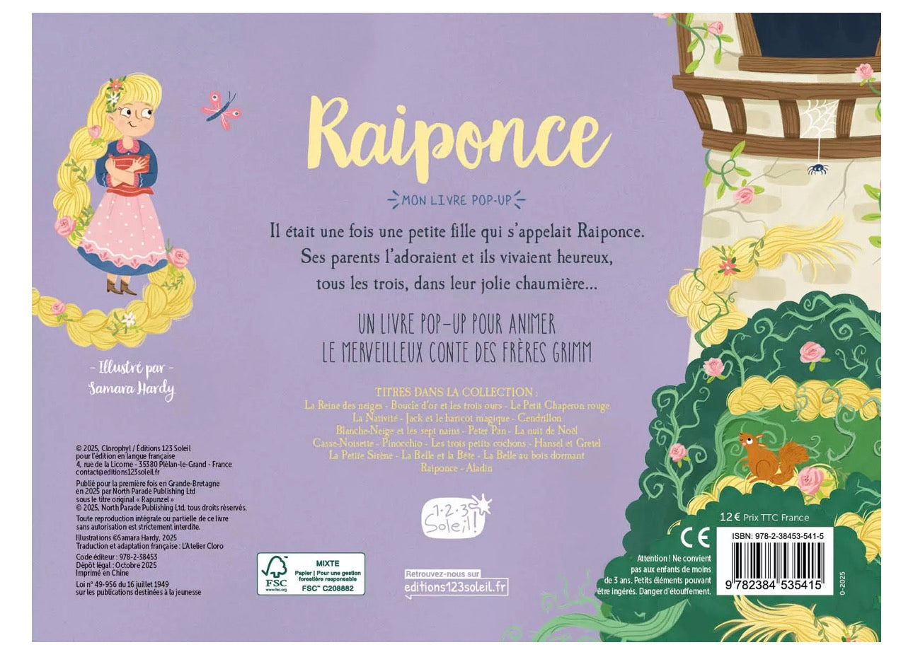 Mon livre pop-up – Raiponce