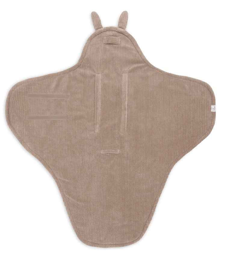 Couverture portefeuille Bunny Cloudy Rib - Coffee