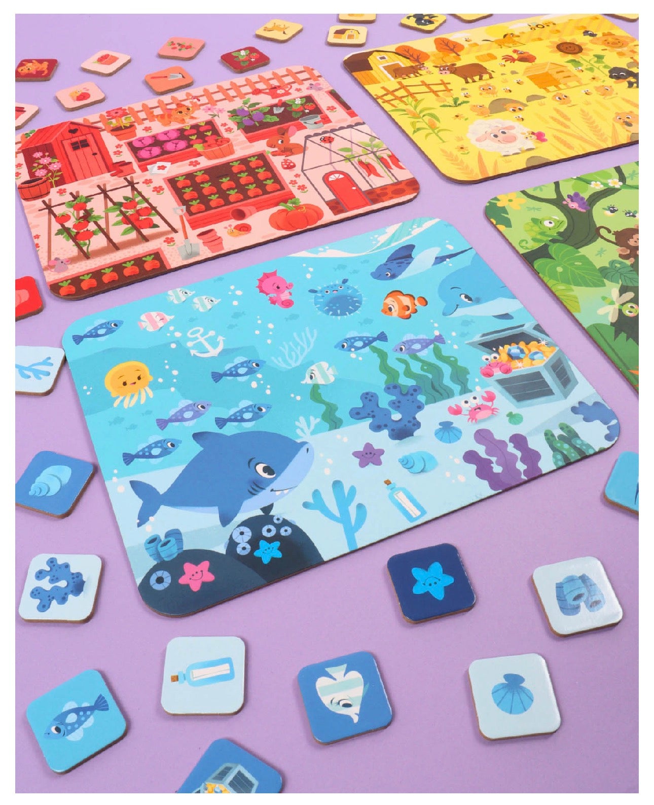Grand jeux - Cherche et trouve des tout petits - Les couleurs
