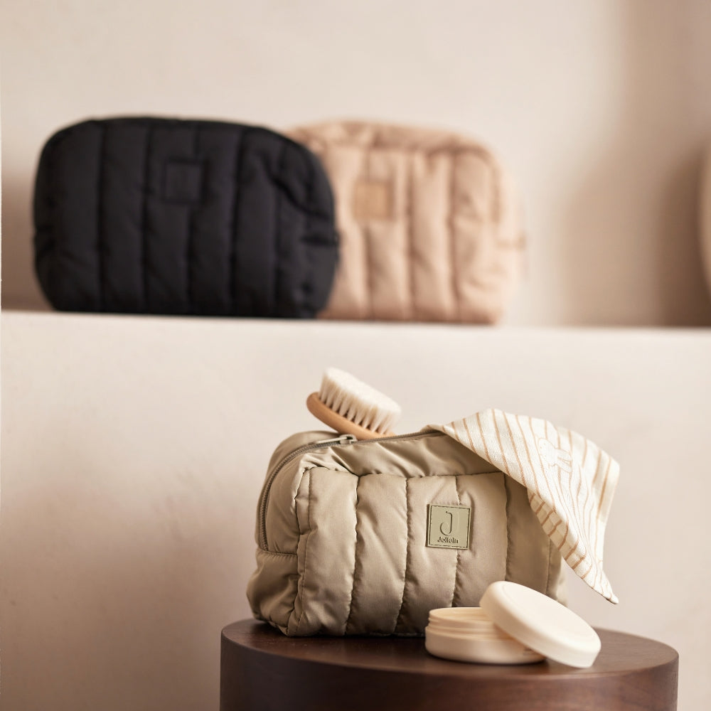 Trousse de toilette Puffed Olive Green