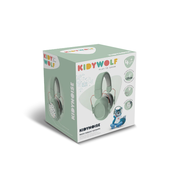 KIDYNOISE - Casque anti-bruit vert