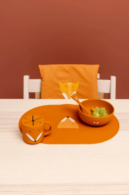 Bol en silicone avec ventouse - Mr. Fox