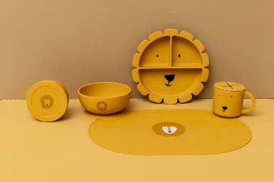 Bol en silicone avec ventouse - Mr. Lion