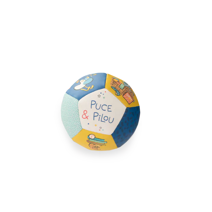 Ballon souple 10cm - Puce & Pilou