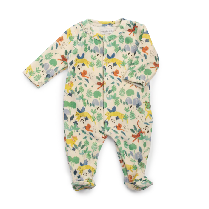 Pyjama velours Jungle - La forêt de mawa