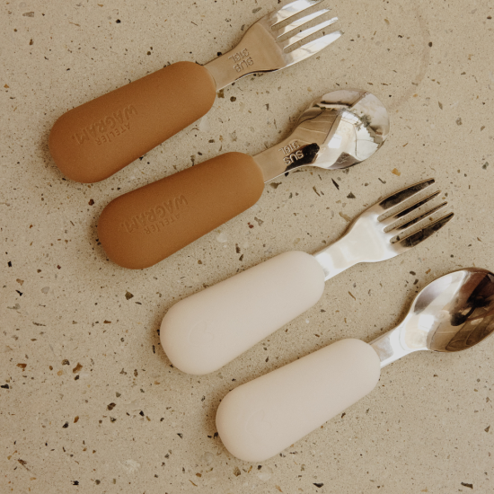 Couvert en silicone - crème