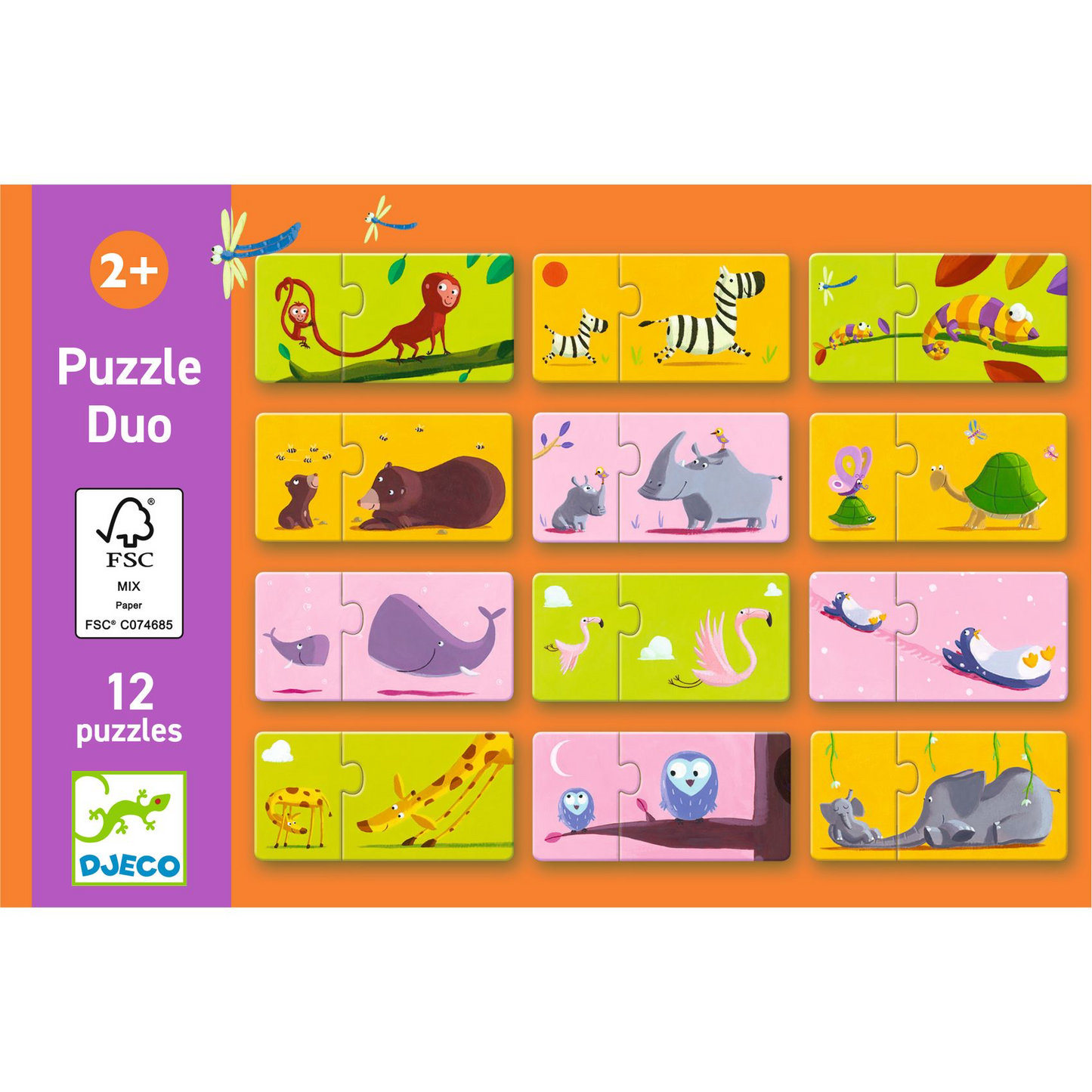 Duo de puzzles Maman et bébé