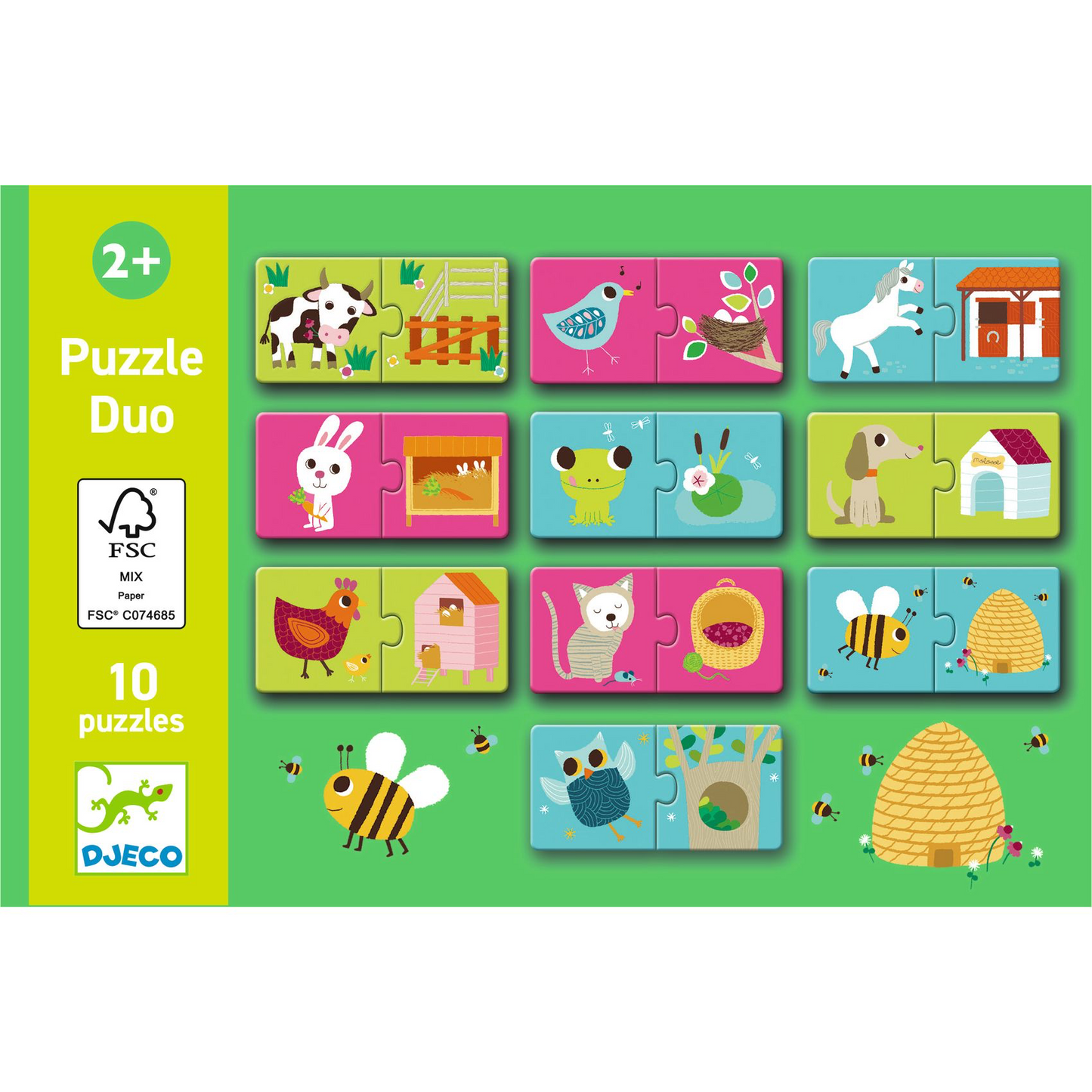 Duo de puzzles Habitat