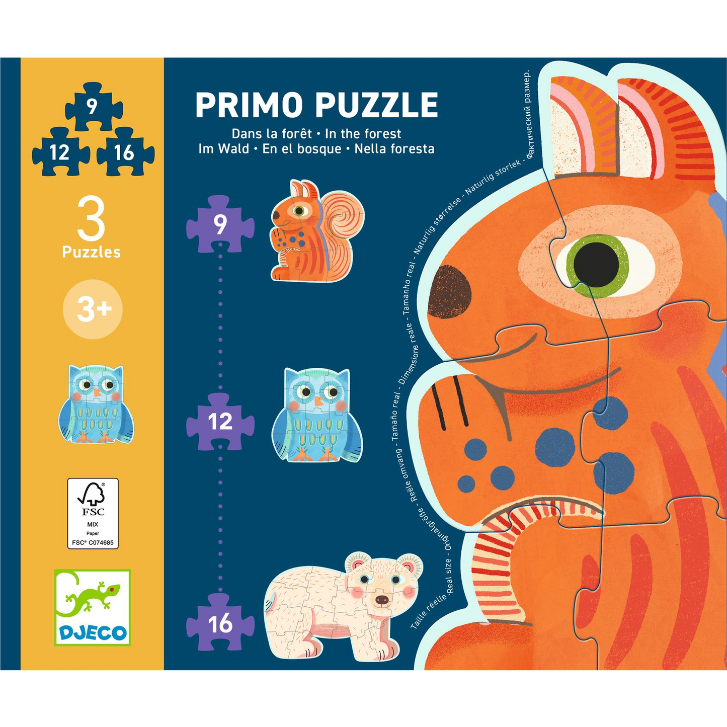 Puzzles Primo - Dans la Forêt