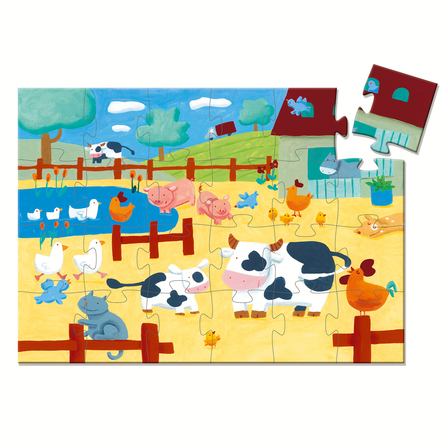 Les vaches à la ferme - 24 pcs