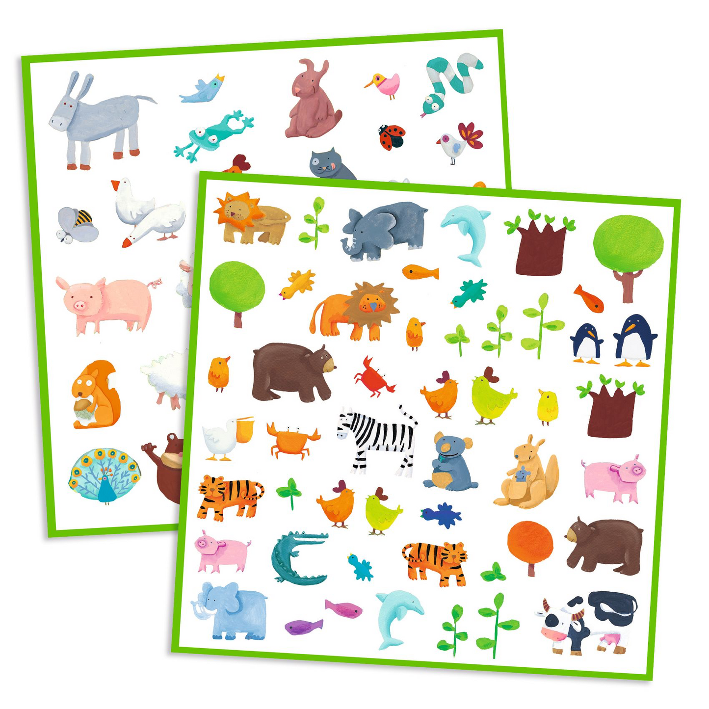 Les animaux - 160 Stickers