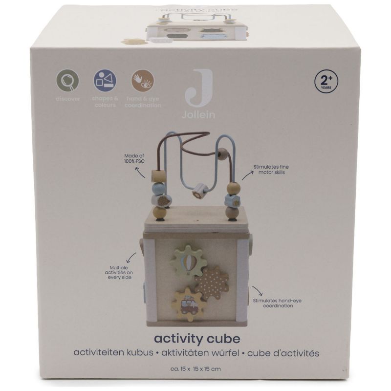 Cube d'activités en bois Jollies
