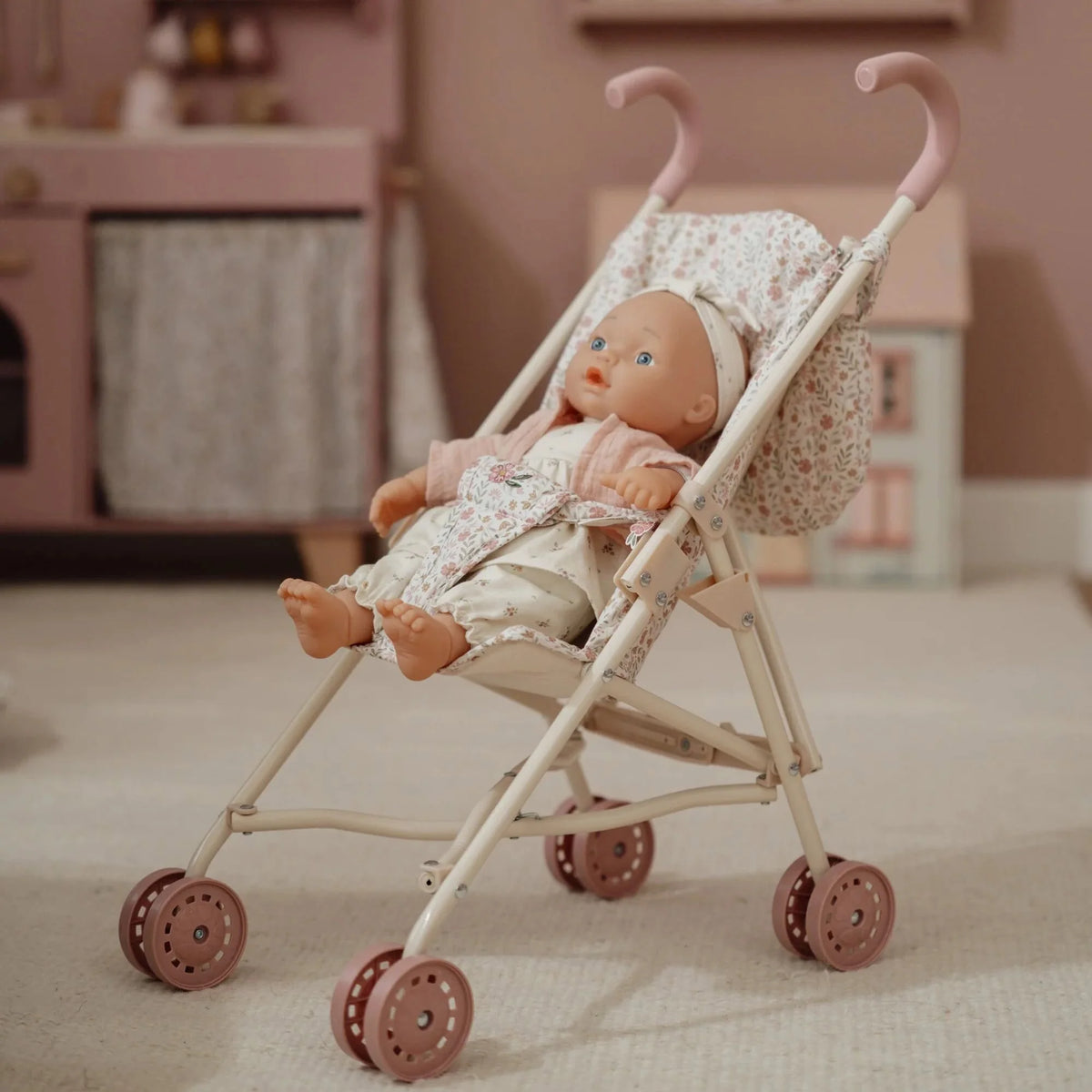 Poussette de poupée – Rose