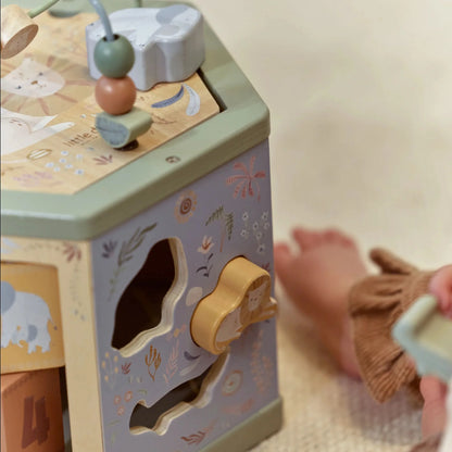 Cube d'Activités en Bois - Safari Friends