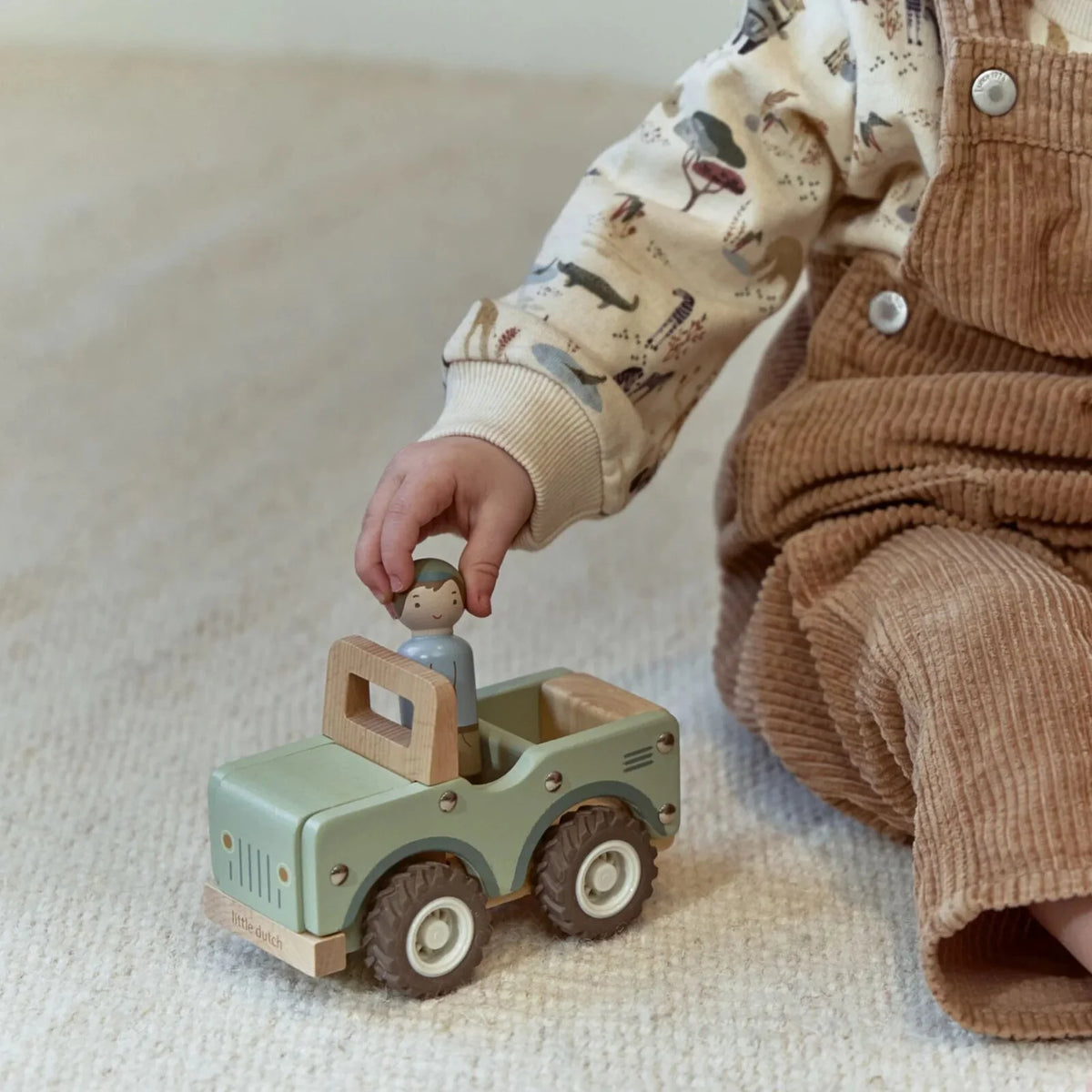Voiture de Safari avec figurine - Safari Friends