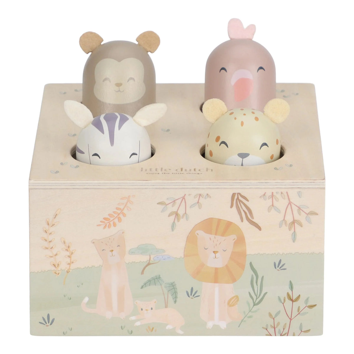 Jouet pop-up - Safari Friends