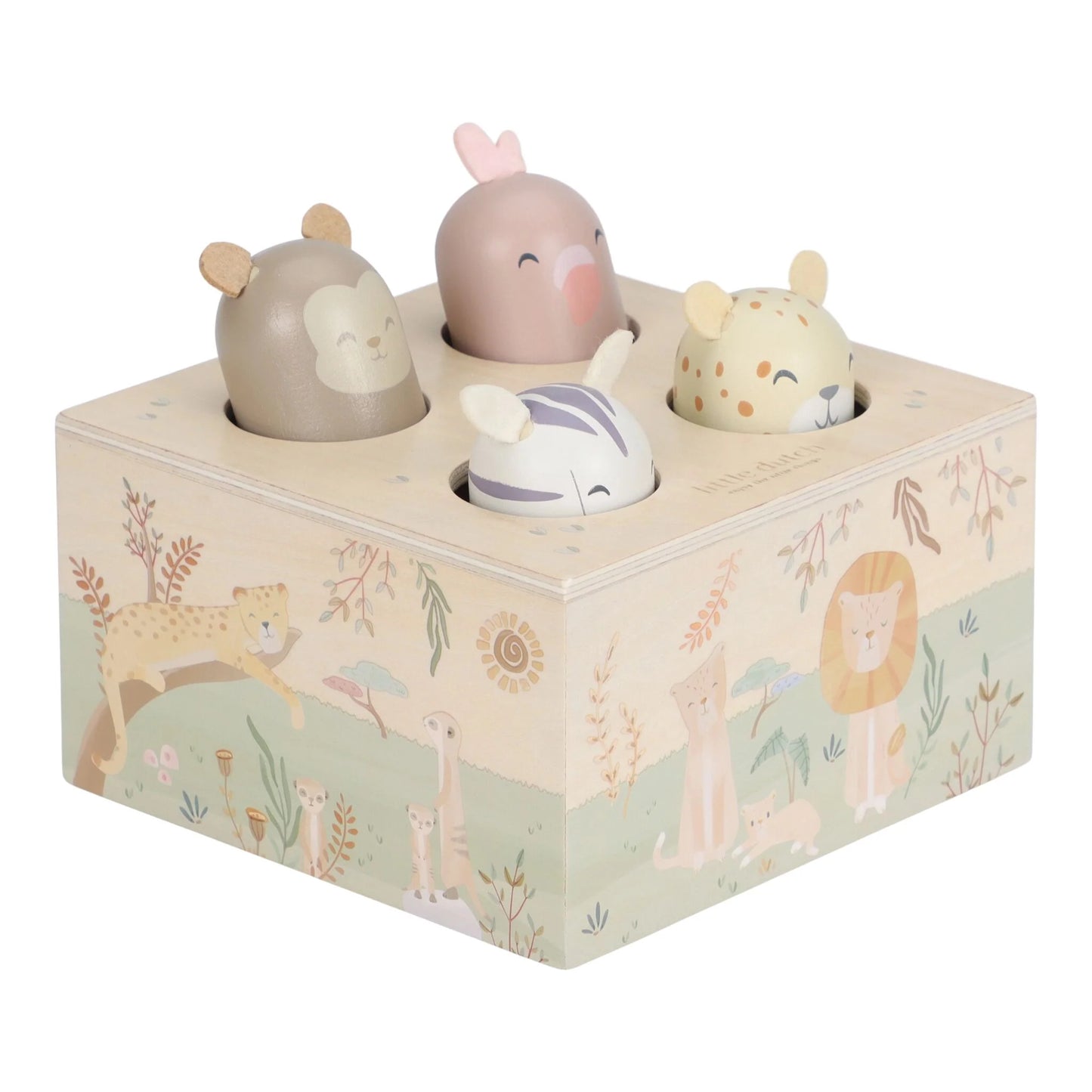 Jouet pop-up - Safari Friends