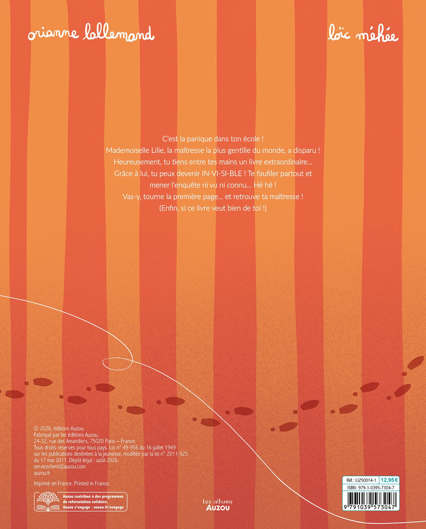 Le livre qui rend invisible