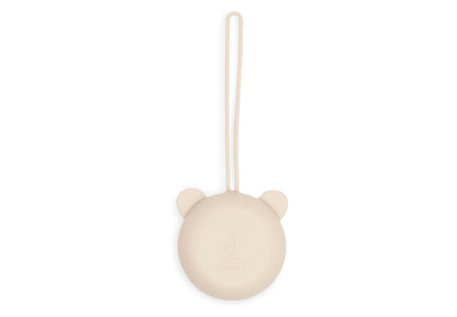 Étui à sucette en silicone Ø7cm - Sand