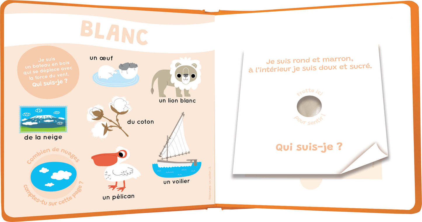 Mon livre des odeurs et des couleurs - Le monde