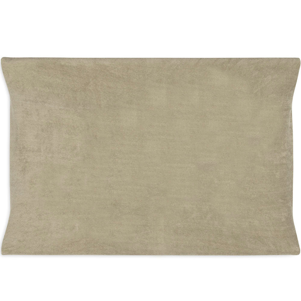 Housse matelas à langer en éponge Olive Green