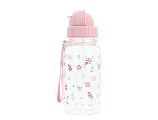 Gourde feuilles rose