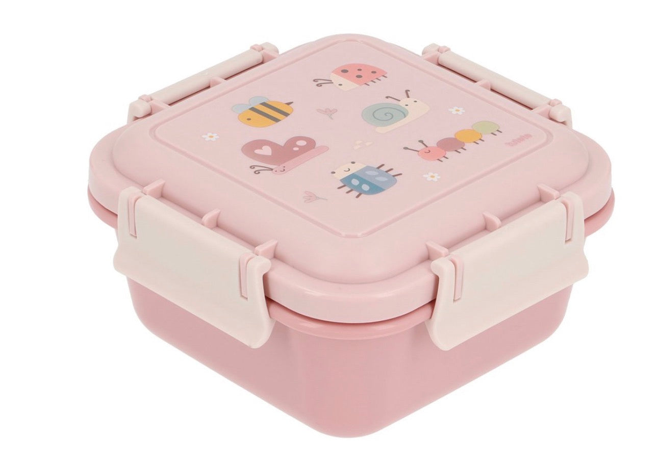 Grande boîte repas avec motif insectes