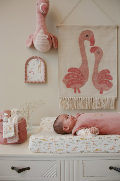Tapis mural Flamant Rose - Safari Friends