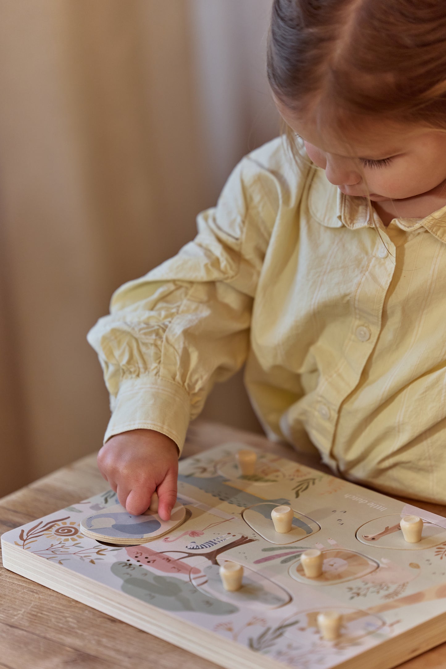 Puzzle Sonore en bois - Safari Friends
