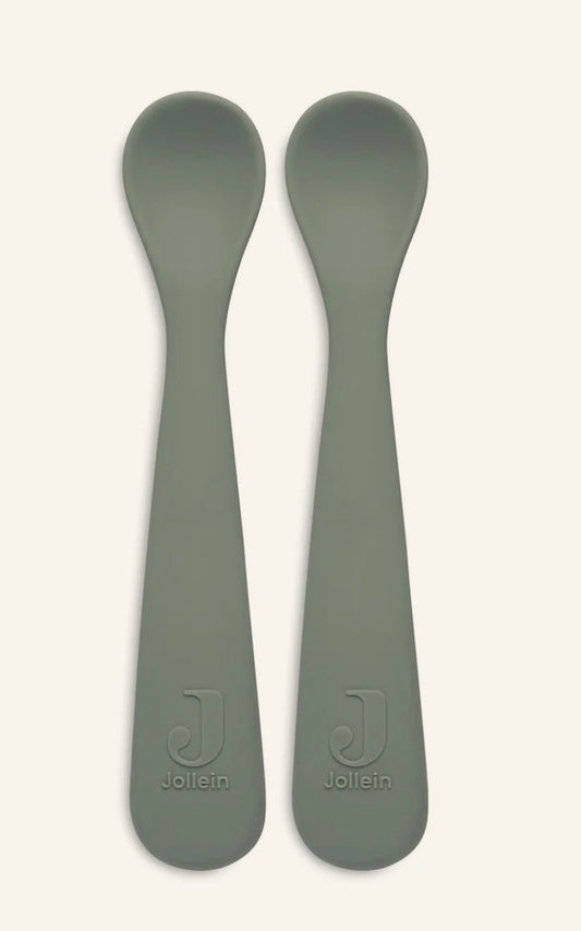 Cuillère souple - Silicone - par 2 - Ash Green