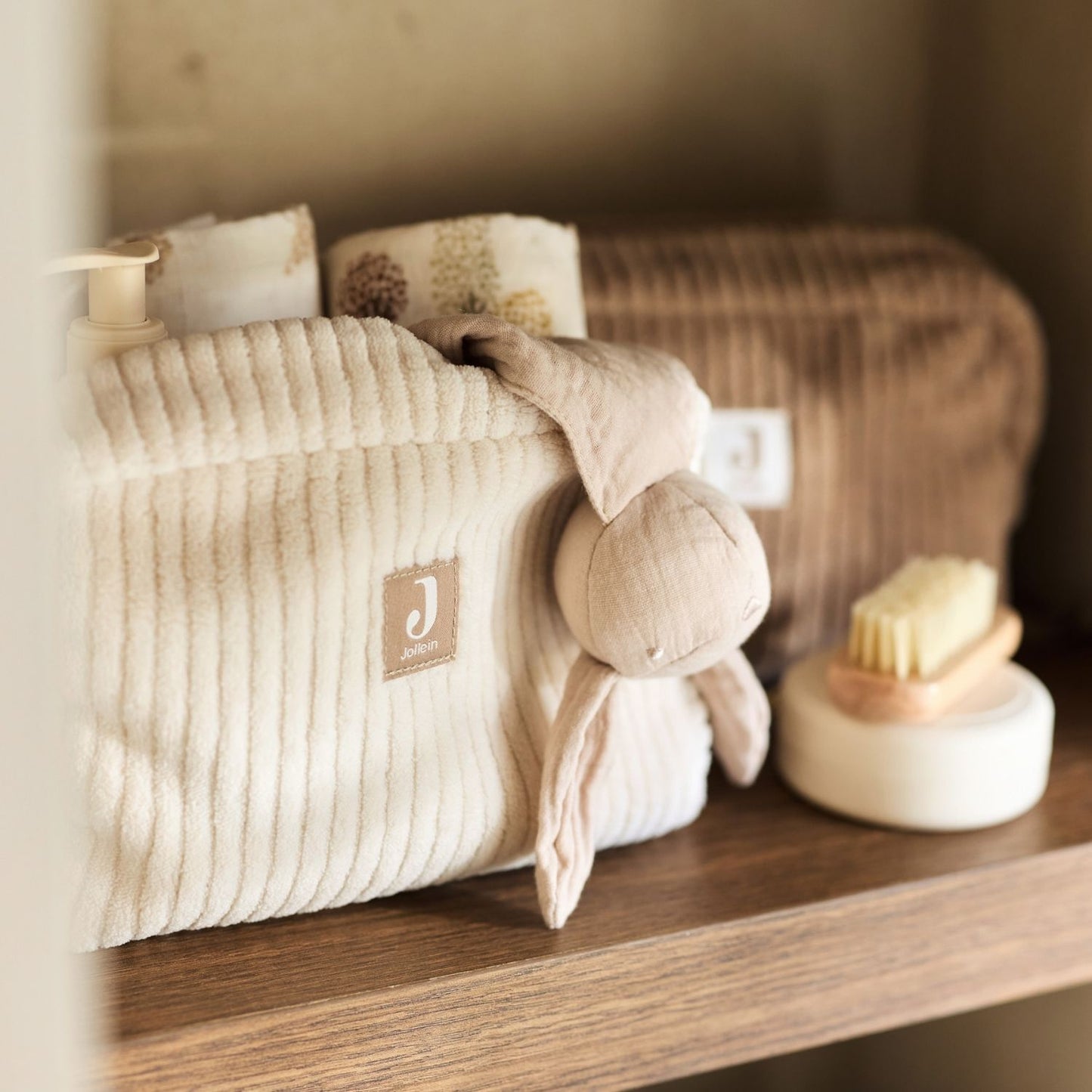 Trousse de Soins - Cloudy Rib Milky coffee