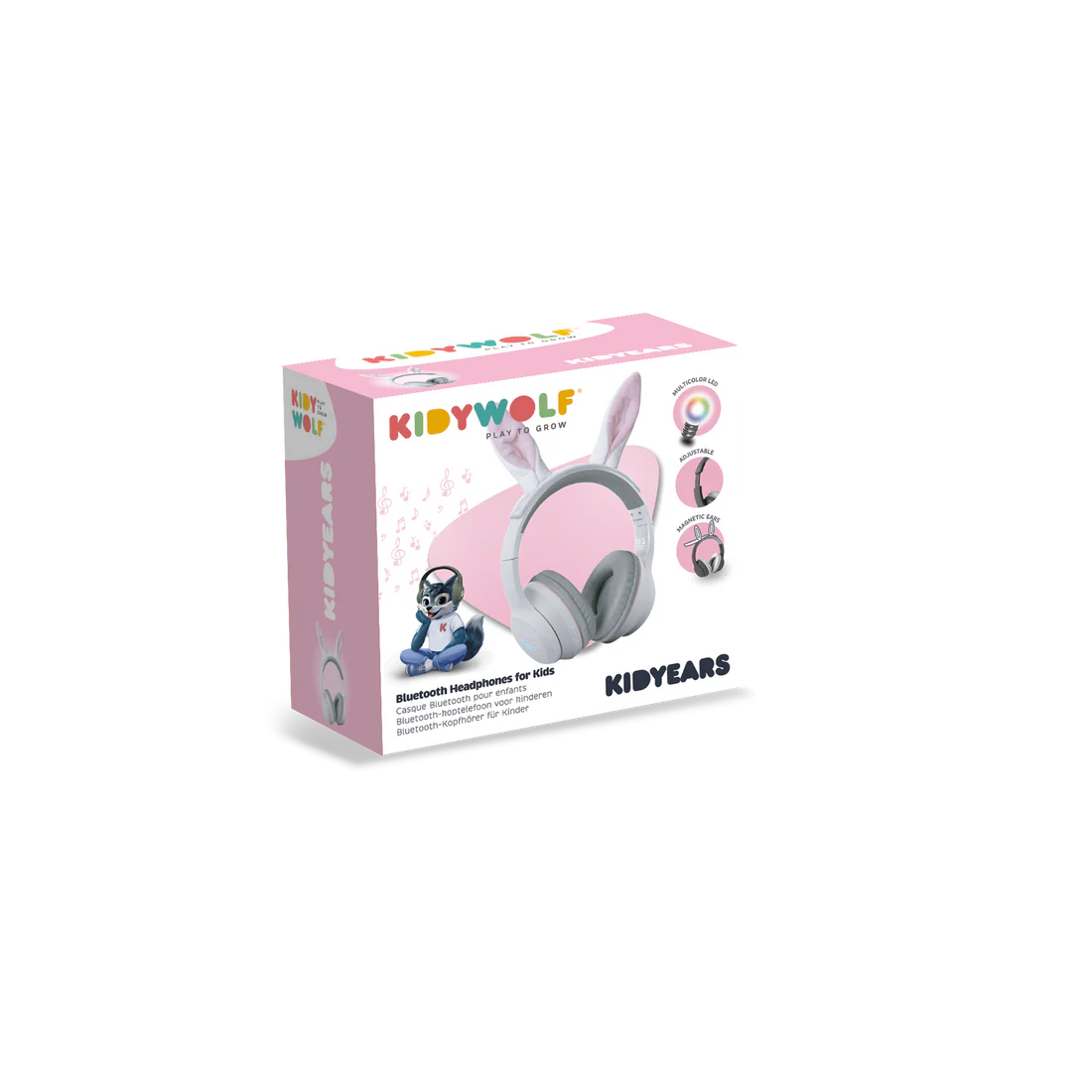 Casque Audio Kidyears animaux - Lapin