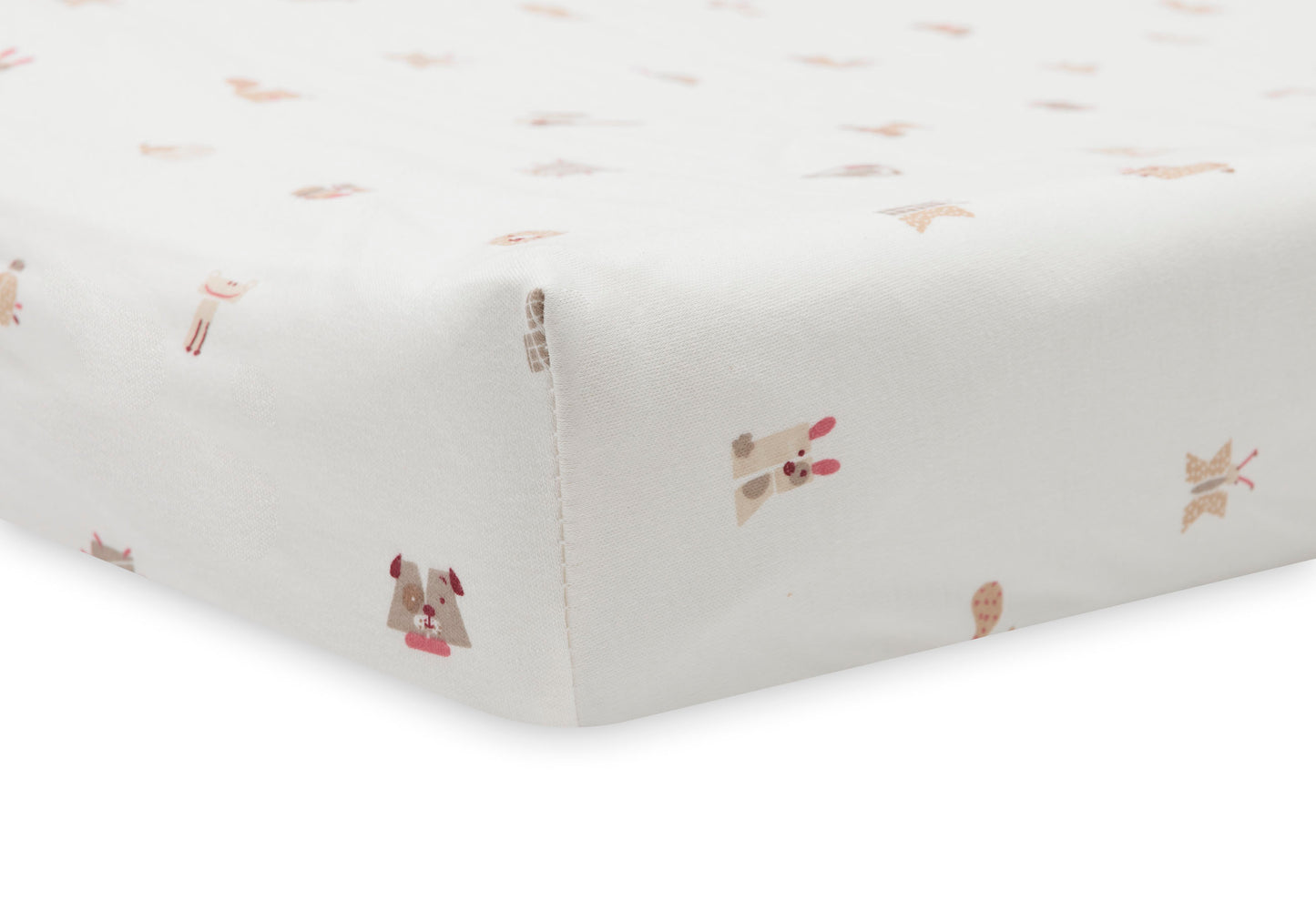 Housse Matelas à Langer Jersey - Animal Friends