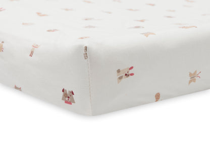 Housse Matelas à Langer Jersey - Animal Friends