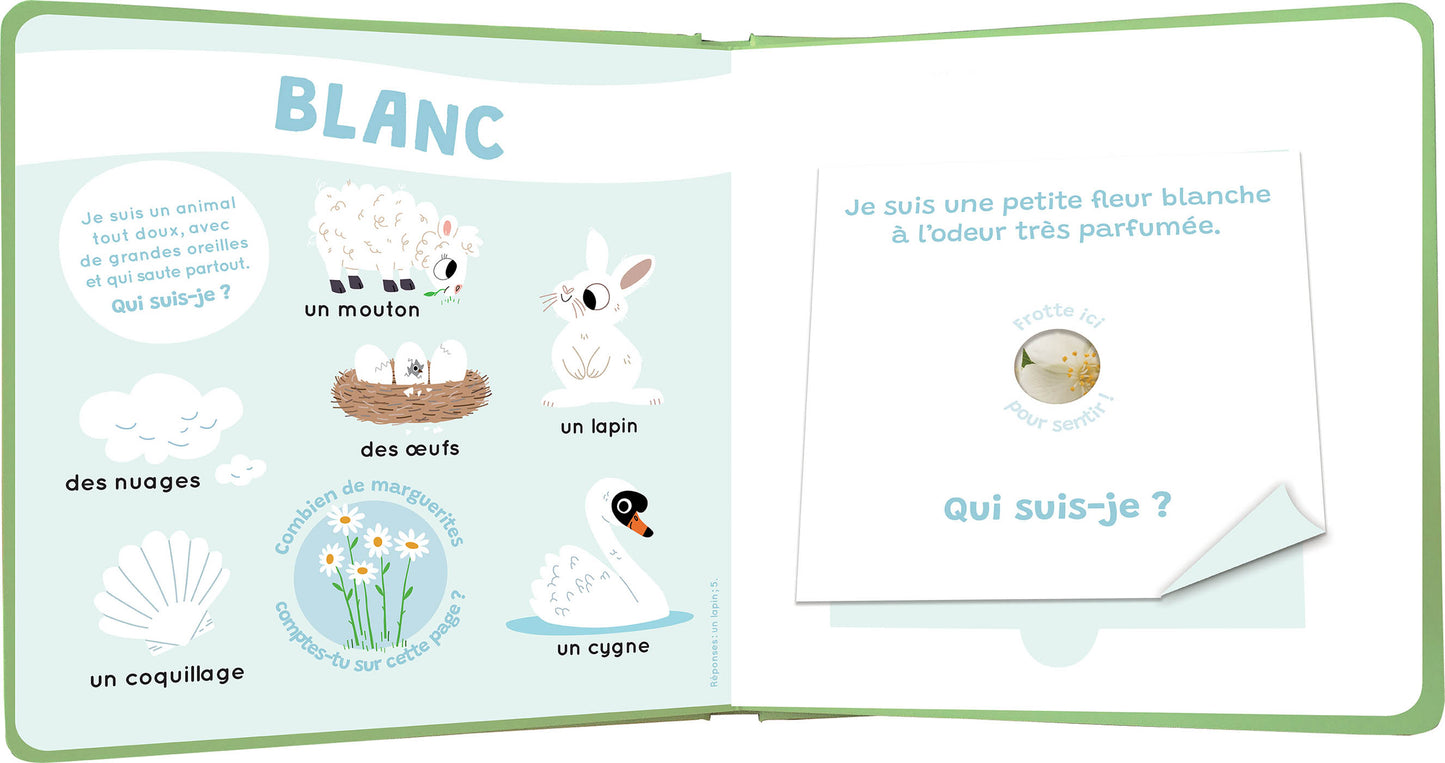 Mon livre des odeurs et des couleurs - La nature