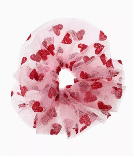 Chouchou en tulle Sweet Hearts