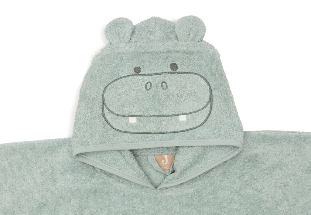 Poncho de Bain Éponge - Hippo Happy