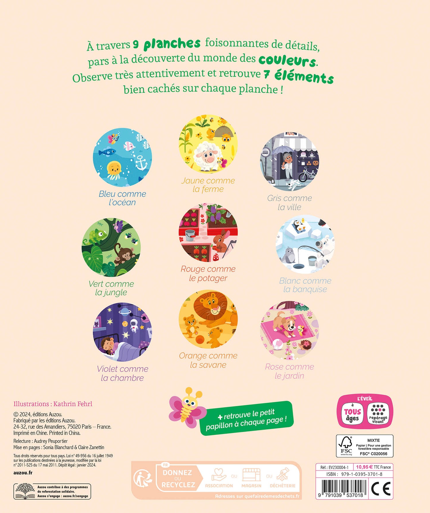 Cherche et trouve des tout-petits - les couleurs